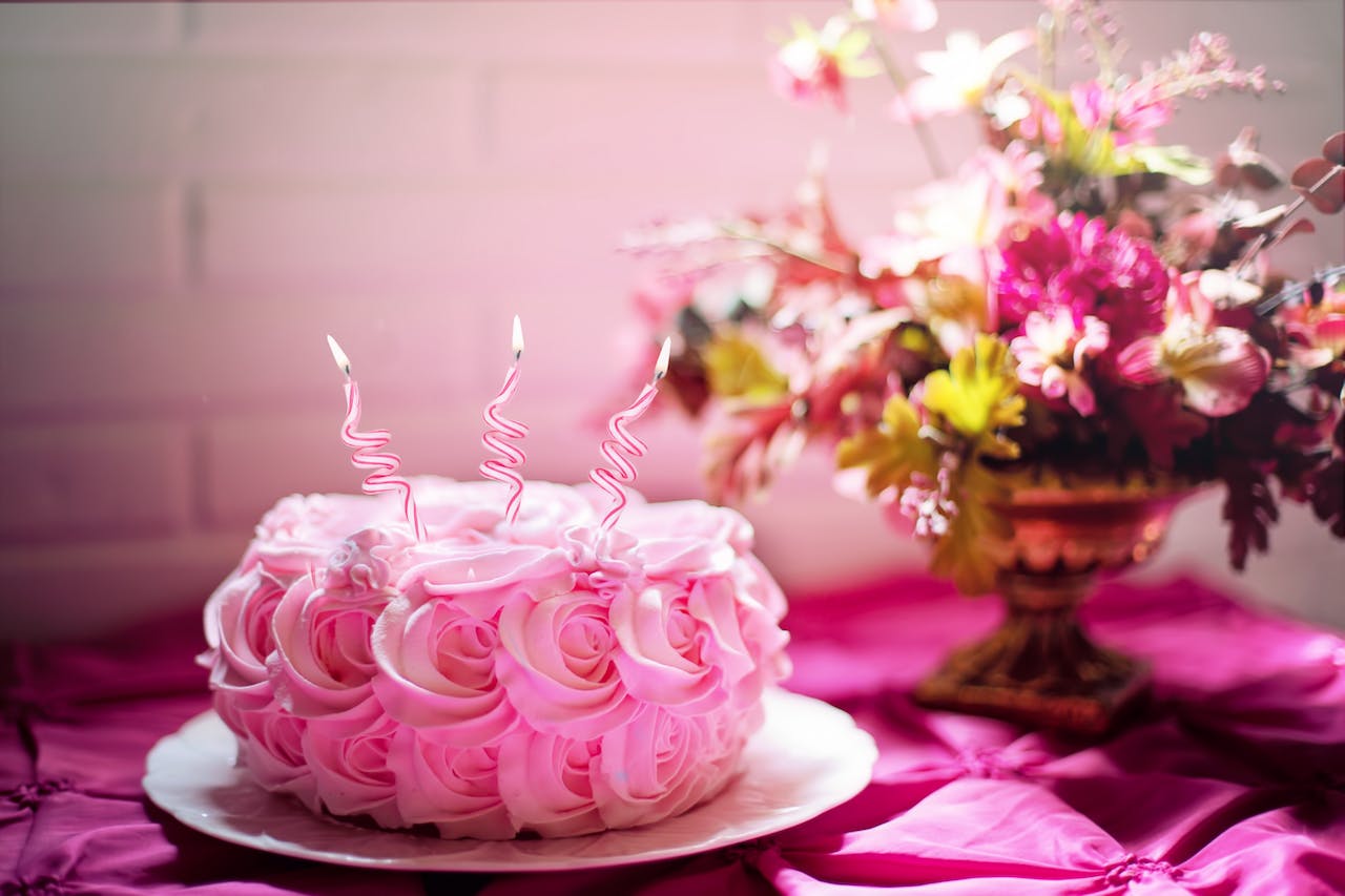 Candles for birthday party